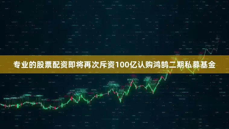 专业的股票配资即将再次斥资100亿认购鸿鹄二期私募基金